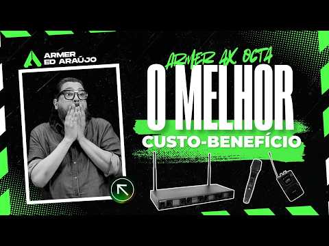 8 Microfones Sem Fio de Uma Vez?! 😳 Testado! REVIEW Armer AX OCTA G2