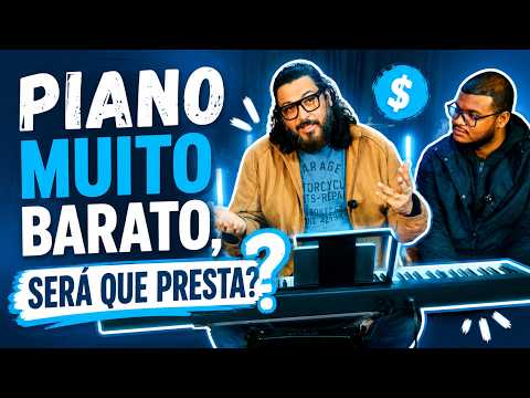 Esse piano digital é BARATO demais pra ser tão bom😎 🎹 REVIEW BULARA KB 188